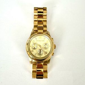 Michael Kors - Women’s Oversize Gold Watch - EUC